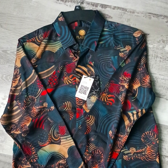 PLANTINI MENS SHIRT MENS (SMALL) - Picture 1 of 5